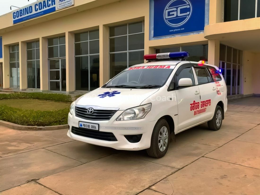Gobind Coach custom-built ambulance